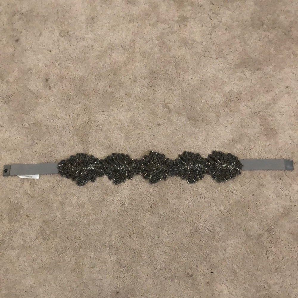Anthropologie Beaded Belt